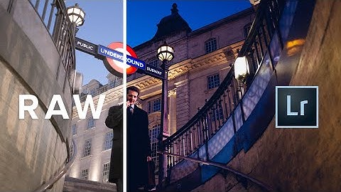 FILM LOOK in LIGHTROOM with ONE CLICK! (Lightroom Presets)