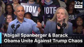 FULL SPEECHES: Obama &amp; Spanberger Unite Against GOP Corruption and Chaos | DRM News | AC1F