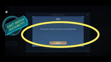 How to fix Mobile Legends Switching Account Error using Updated Google Play Games