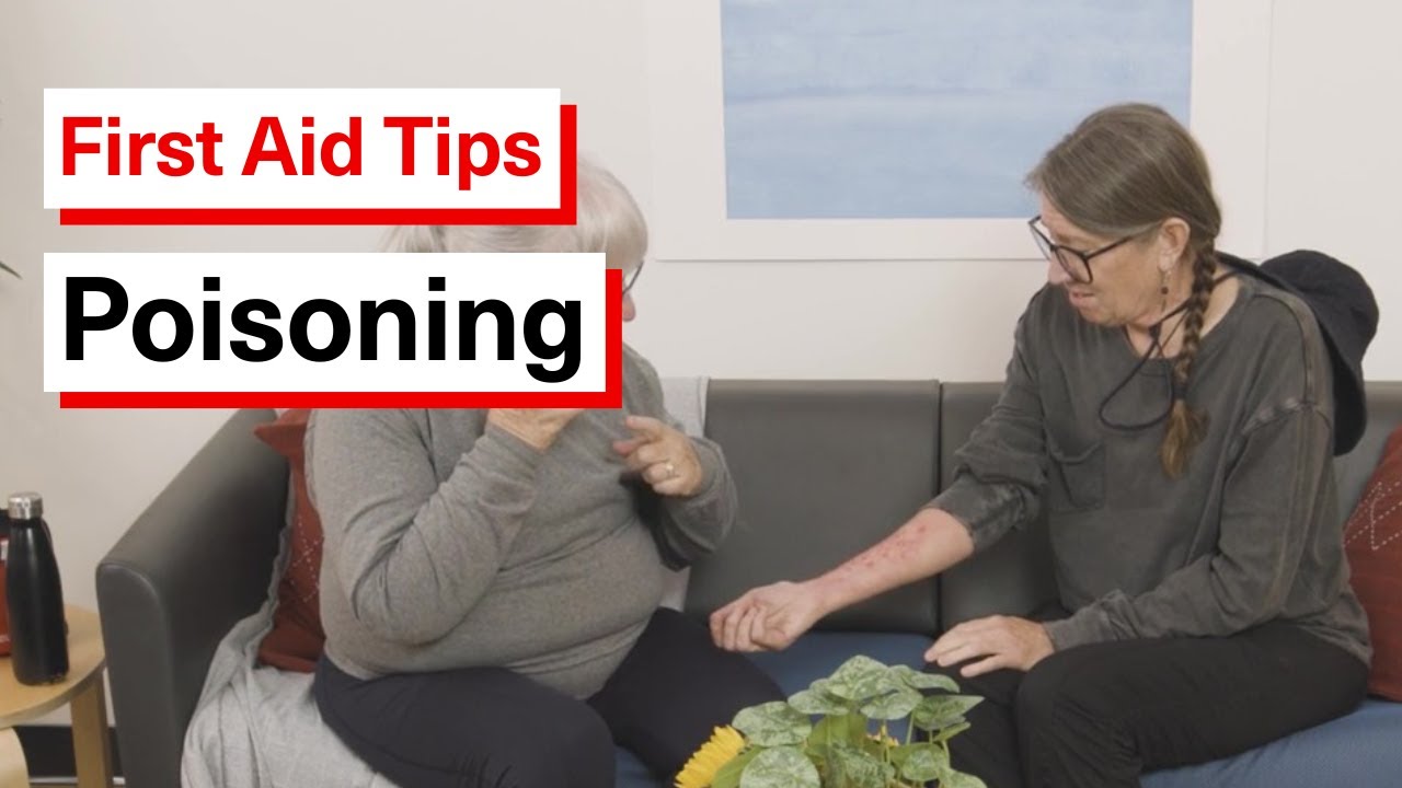 How to Help Someone Experiencing a Poisoning | First Aid Tips (video lesson)