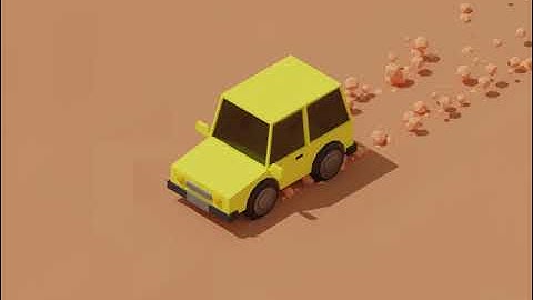 Low Poly Car Animation | From Polygon Runway
