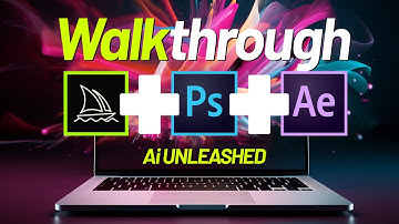 Unleashing Creativity: A Walkthrough of Web Design with MidJourney, Photoshop, and After Effects