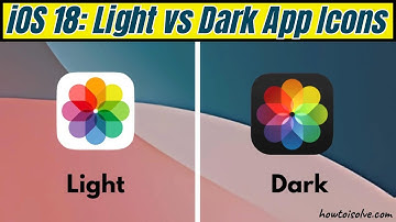 iOS 18: Light vs Dark App Icons! (Comparison)