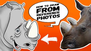 How to Draw from a Reference Photo (  Art Challenge!)