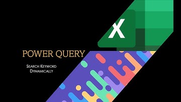 Power Query - Keyword Search Dynamically#excel #powerbi