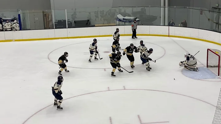 Kade Nielsen Korey Bell Burnsville Hockey