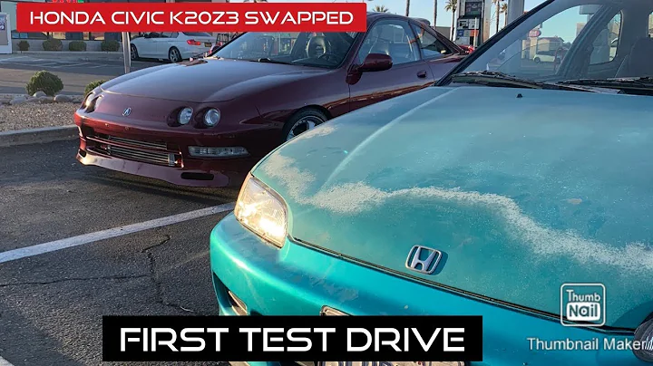 Honda Civic dx k20z3 (auto to manual) part 7