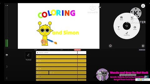 Coloring and Simon Remake Kinemaster Speedrun x10 Speed @WAGDHN2025