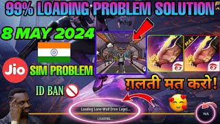 FF Loading Problem Jio Sim | Jio Sim Free Fire 95 Loading Problem | Free Fire Start Nahi Ho Rahi Hai screenshot 2