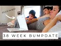 Stuck in bed...😭 | 38 WEEK PREGNANCY UPDATE