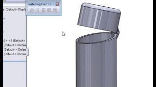 How to applied fastening features in solidworks || Lip and Groove || Mechanical Fastening||