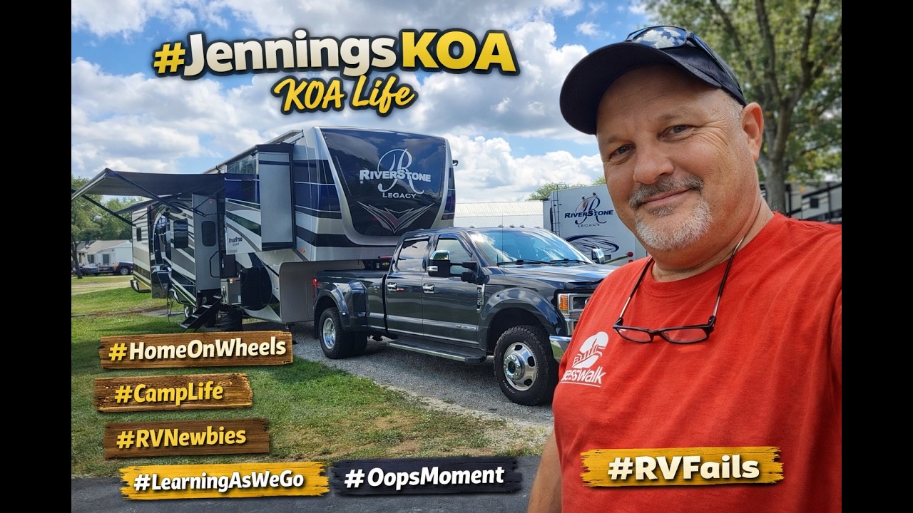 Rookie Mistake Made! Visiting Jennings KOA Holiday; Full time Living