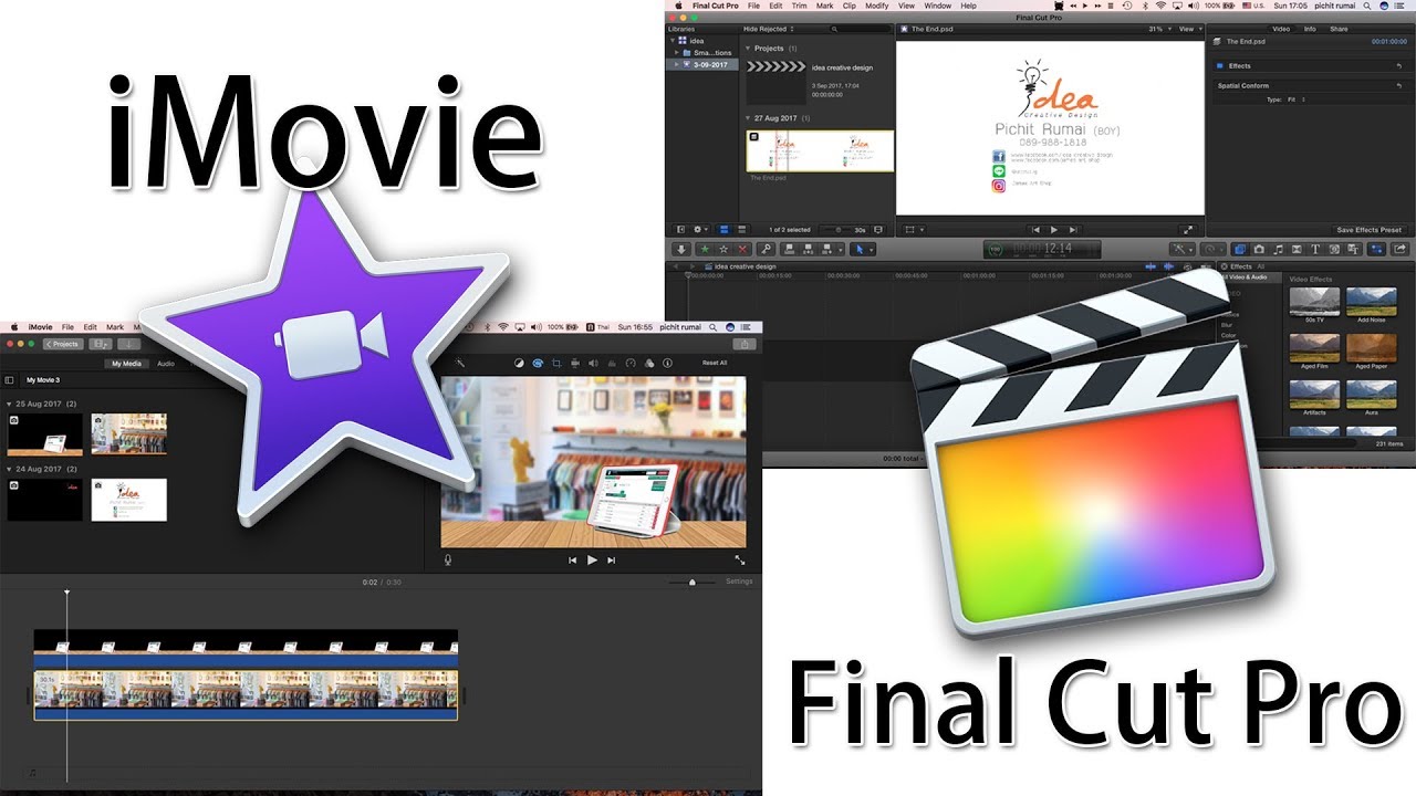 ตัด ต่อ วีดีโอ imovie Update 2022 iMovie ตัดต่อวีดีโอแบบเบื้องต้นง่ายๆ