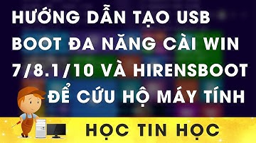 Hướng dẫn tạo USB Boot đa năng (Multiboot) cài Win 7/8.1/10 và Hiren’s Boot CD 15.2