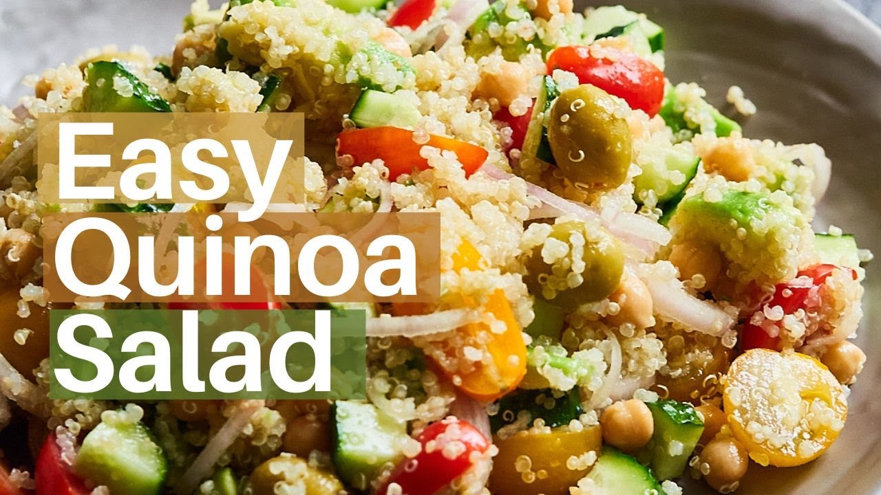 Easy Quinoa Salad - YouTube