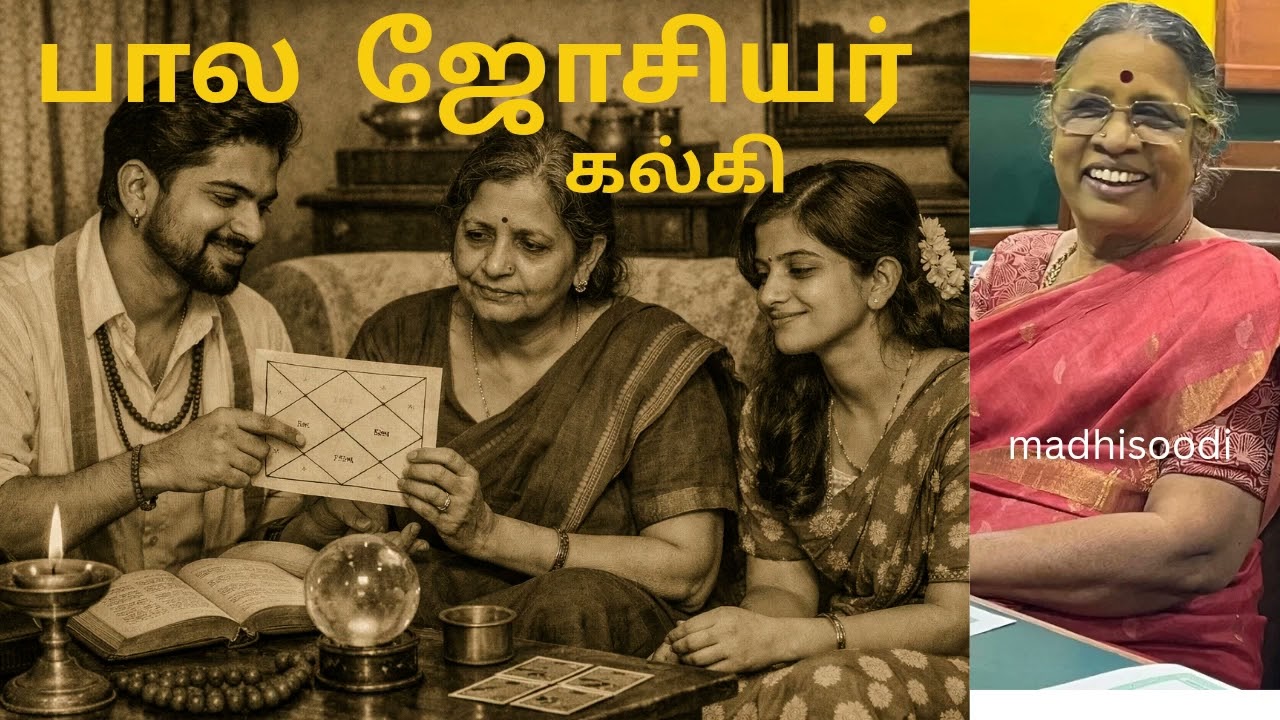 பால ஜோசியர் _ கல்கி அவர்கள் எழுதிய கதை_ 1940 ஆம் ஆண்டு எழுதப்பட்ட கதை. Amutha Punniamurthy.