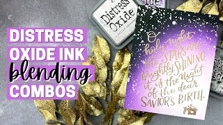 More Distress Oxide Ink Blending Combos - Concord and 9th
