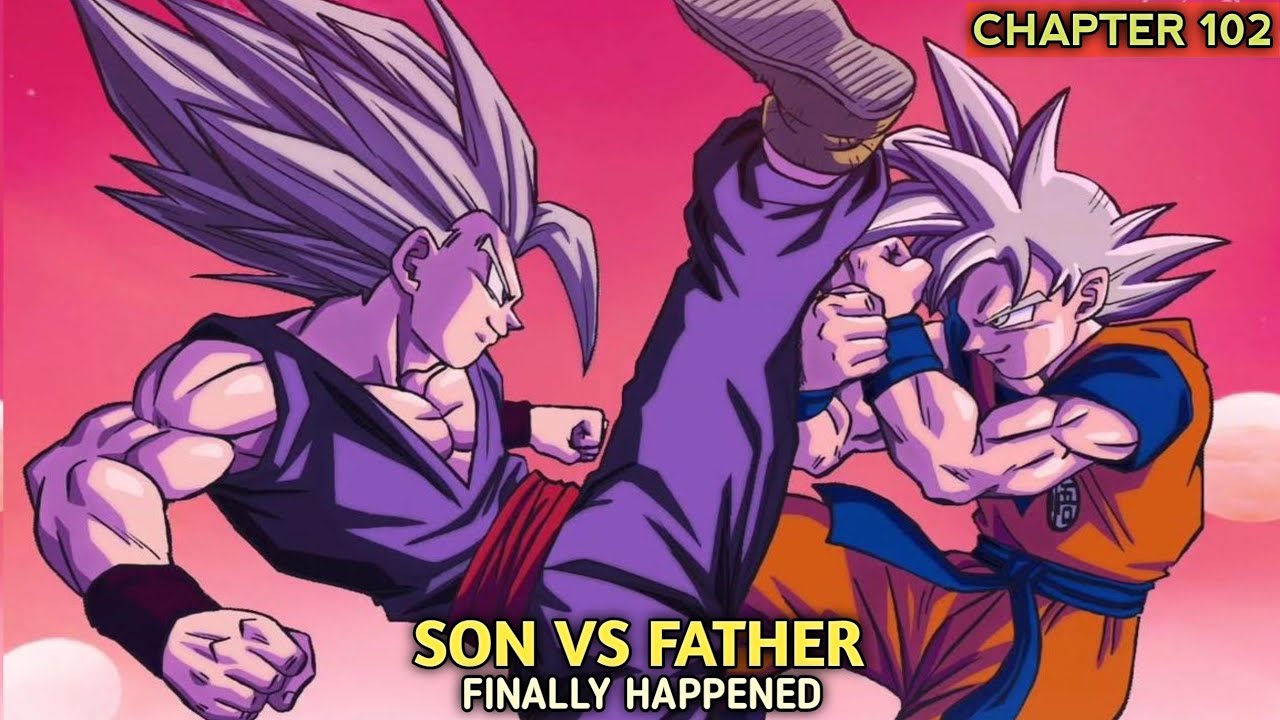 Beast Gohan VS Ultra Instinct Goku | Dragon Ball Super Manga CH 102 ...