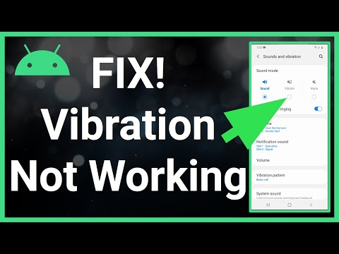 Android Phone Vibration Not Working