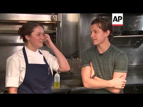 ‘Spider-man’ star Tom Holland swaps recipes with well-renowned chef in LA, pre-Thanksgiving