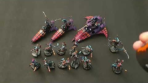New Harlequins army for 9th edition