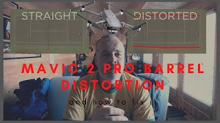 How to FIX Mavic 2 Pro BARREL DISTORTION screenshot 4