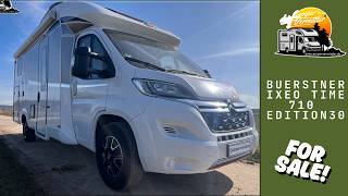 €53,950 - Used motorhome | Bürstner Ixeo 710 Time Edition 30 | only 27,900 km