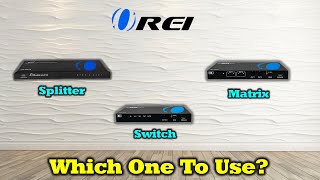 HDMI Splitter vs HDMI Switcher vs HDMI Matrix