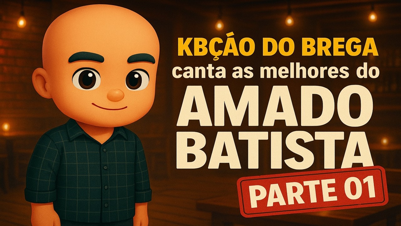 As Melhores do Amado Batista (Parte 1) Seresta do KBÇão do Brega