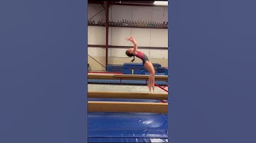 Switch leap back tuck. # gymnast