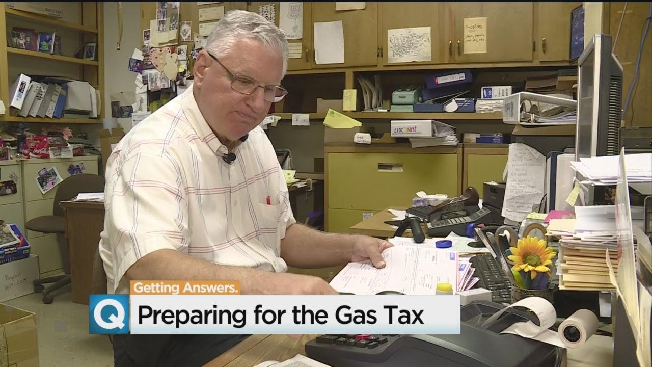 California Readies For Gas Tax Increase Meant To Repair Roads - YouTube