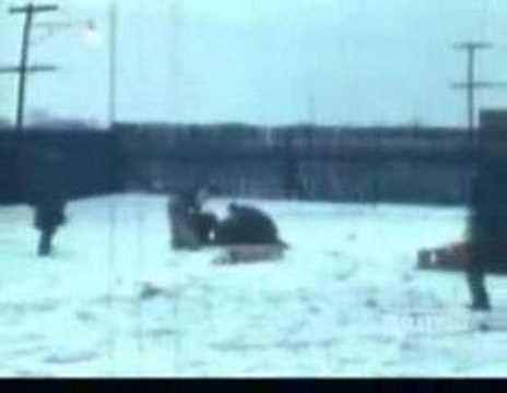 Pilot Ejected Into Helicopter