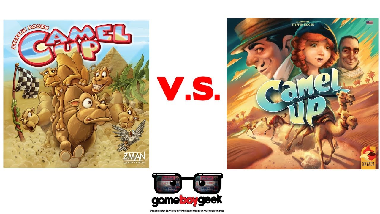 Camel Up (2018) Review & 1st Edition Comparison Battle of the games 