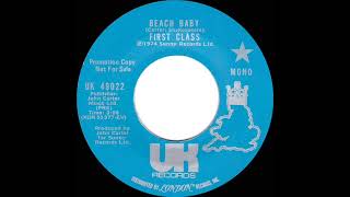 1974 Hits Archive: Beach Baby - First Class (Mono 45 - - Short Radio Promo Version) Resimi