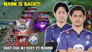 AE VS EVOS MATCH 1 || DUET DUO M1 IS BACK! HILDA REKT IS TOO STRONG || Regular Season MPL ID S9-MLBB