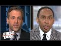 Stephen A. and Max discuss Mark Cuban and the national anthem at Mavs games | First Take