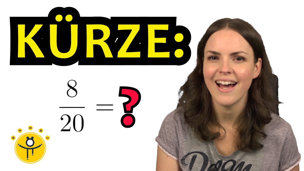 BRÜCHE KÜRZEN so weit wie möglich einfach erklärt – rationale Zahlen
