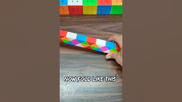 How to make a Sword 🗡️ from a Snake Cube Tutorial (72 pieces) #cubing