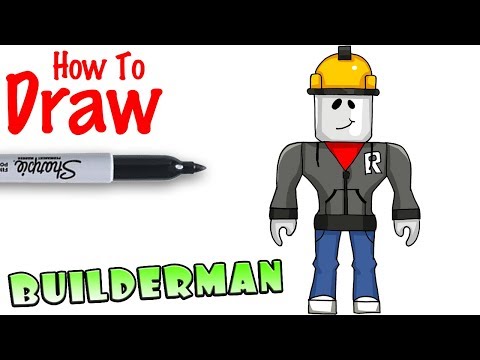 How To Draw Builderman Roblox Youtube - model of builderman roblox