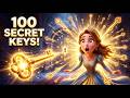 Princess Story | The Princess and the 100 Secret Keys | Fairy Tales for Kids (Day 85)