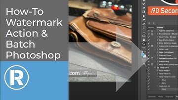 How To Create A Watermark Action Batch Automate