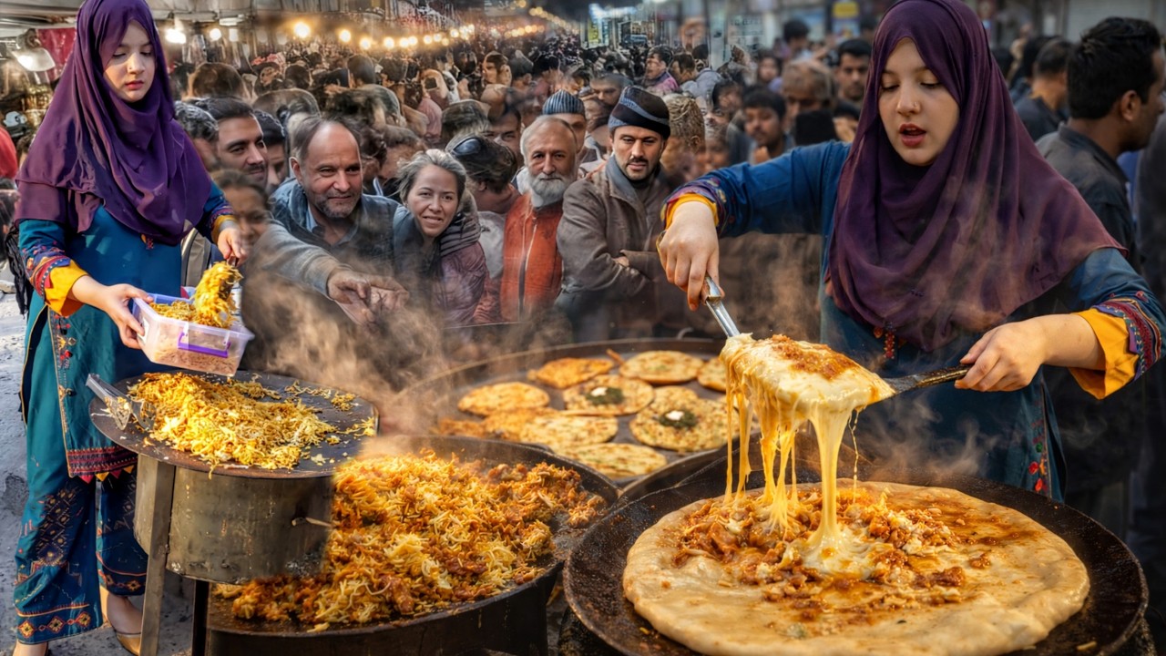 INSANE RAMADAN IFTAR STREET FOOD IN RAWALPINDI 😍 BEAUTIFUL GIRL & HUGE CROWD | RAMADAN SPECIAL FOOD