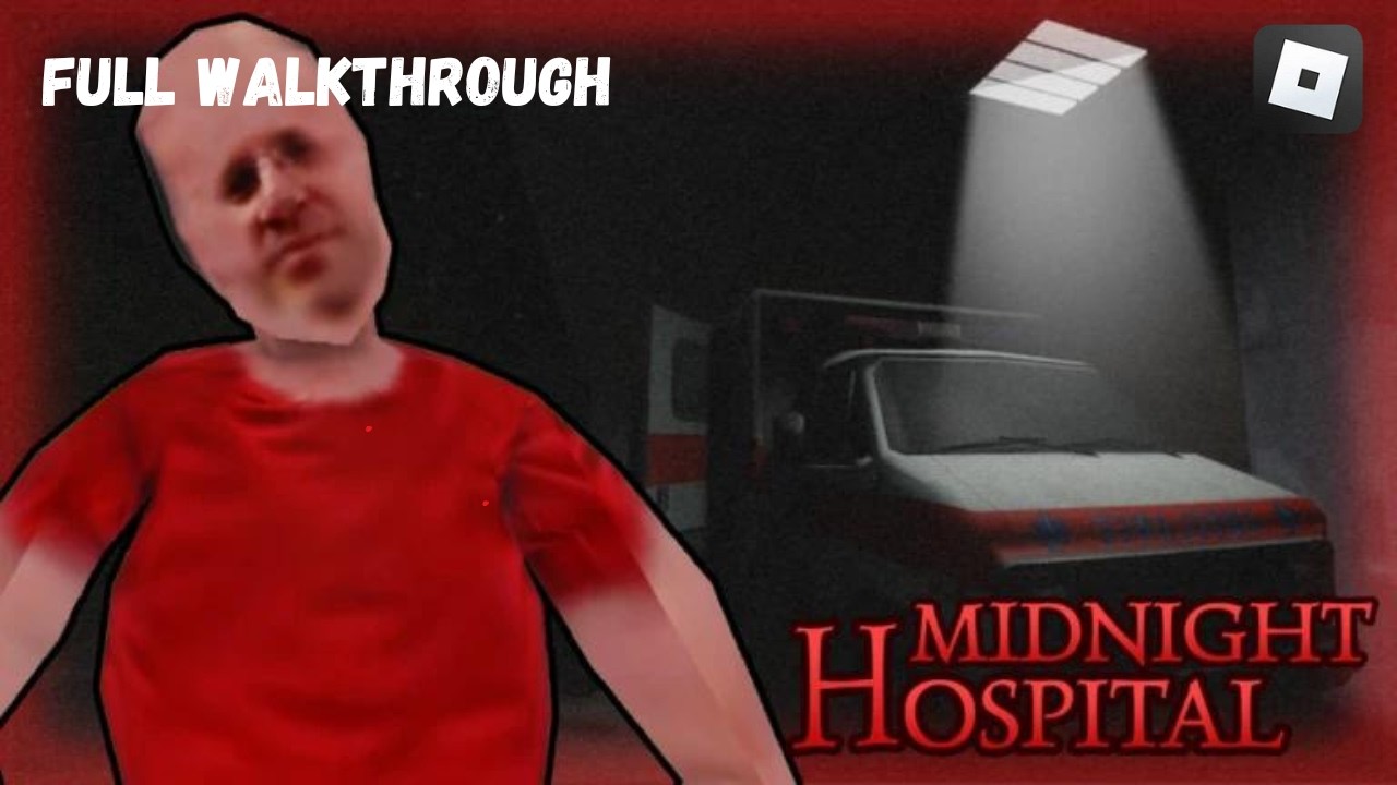 Roblox Midnight Hospital [FULL WALKTHROUGH] | Horror | TradMax Gamerz