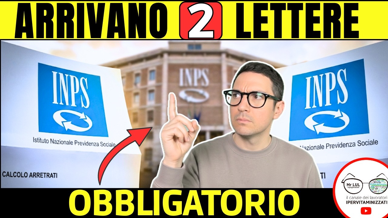 🔴 ULTIM'ORA INPS ARRIVANO 2 LETTERE ➜ PENSIONI messaggio STRAORDINARIO per RETTIFICA CEDOLINO MARZO