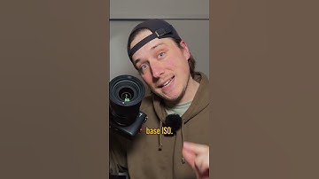 What’s the Best ISO to Shoot At? #filmmaking #videography #contentcreator