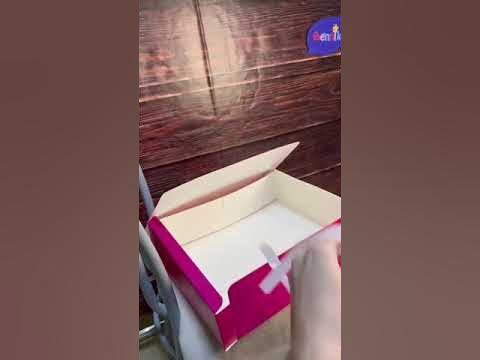 Видео инструкция как собрать коробку - YouTube