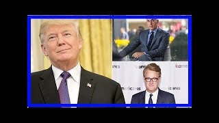 Trump attacks joe scarborough over death of a female staffer in 2001