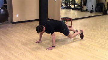 SPIDERMAN PUSH UP EXERCISE: strength