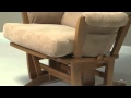 Dutailier Contemporary Maple Wood Grand Glider and Nursing Ottoman Combo - Product Review Video Dutailier Contemporary Maple Wood Grand Glider and Nursing Ottoman Combo - Product Review Video