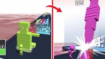 Stack Colors 🌈⭕ NEW LEVEL! Gameplay Walkthrough Android,iOS Update Mobile Game All Levels KWG85G